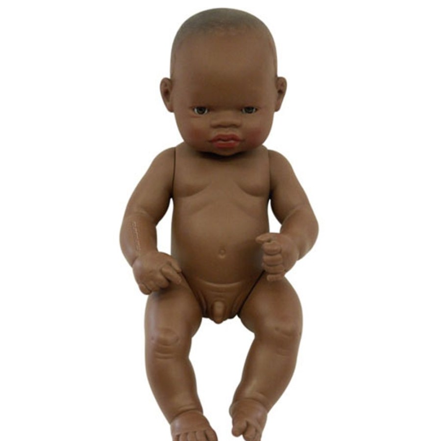 By Category Miniland Educational | Miniland 32Cm Baby Dolls - African Boy