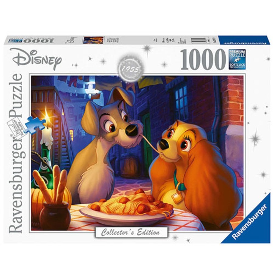 By Category Ravensburger | Ravensburger Disney Moments - Lady And Tramp Puzzle (1000 Pieces)