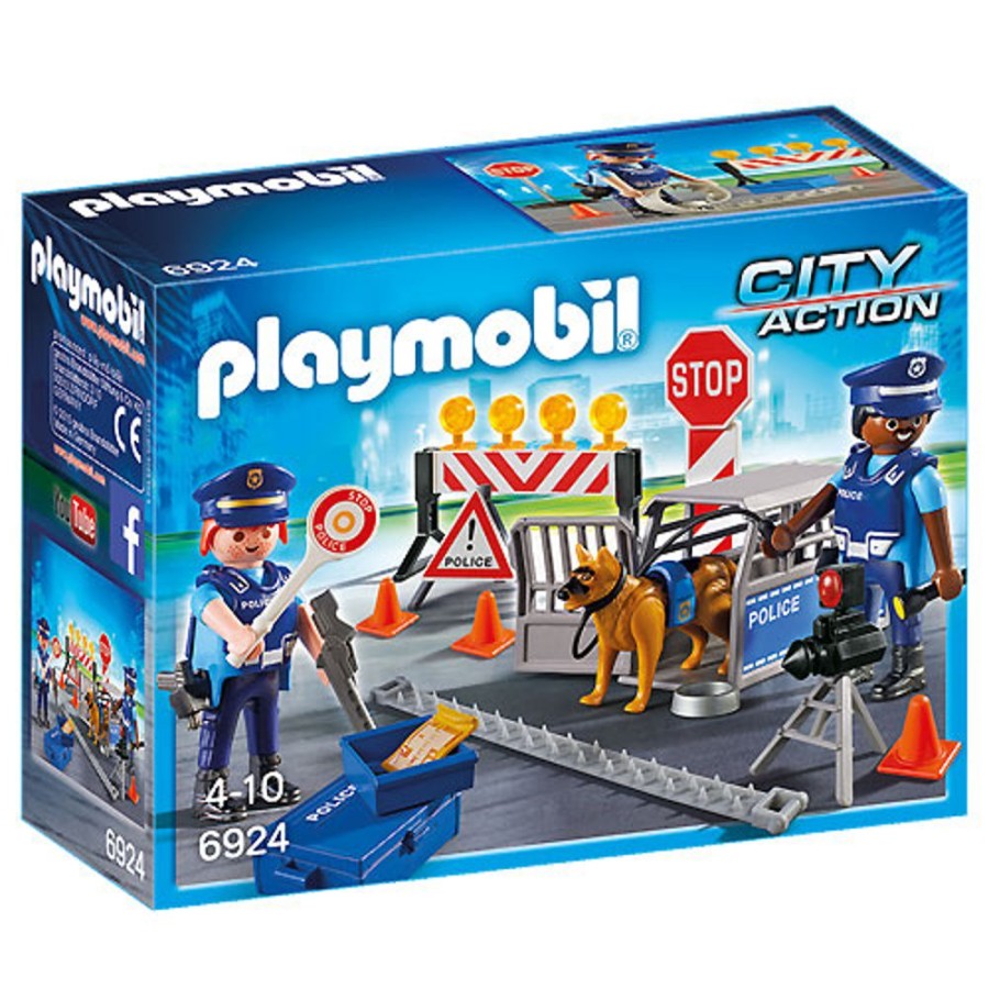 By Category Playmobil | Playmobil City Action - Police Roadblock