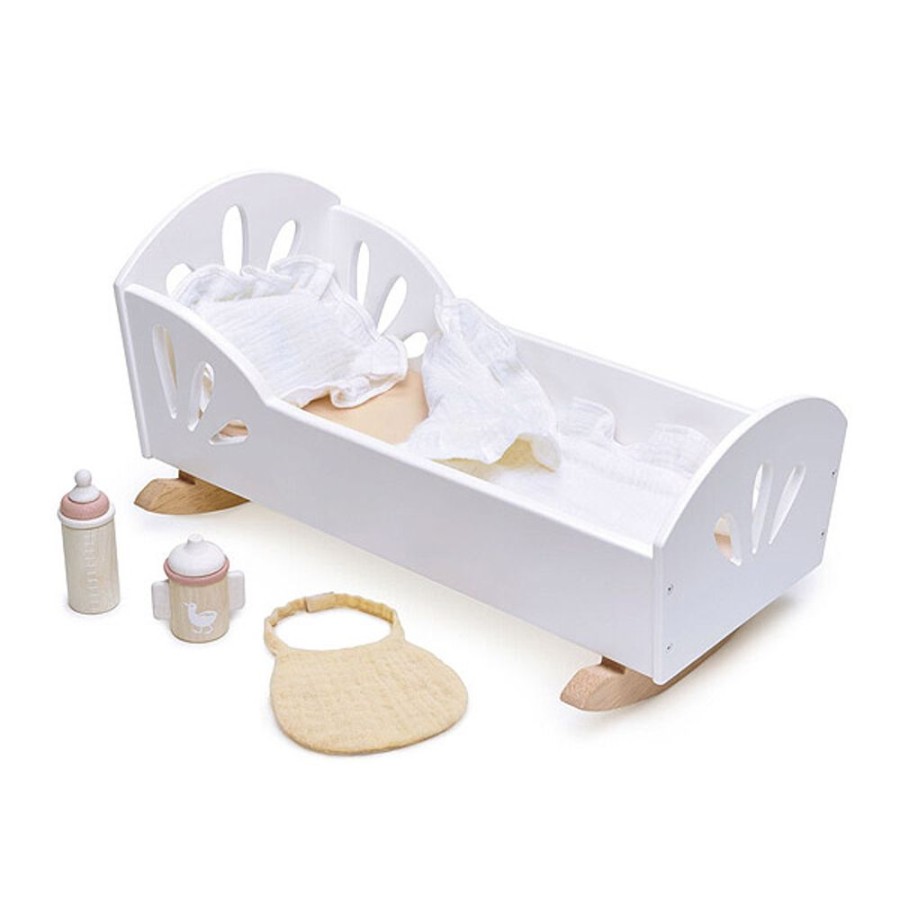 By Category Tender Leaf Toys | Tender Leaf Toys - Sweet Swan Dolly Bed