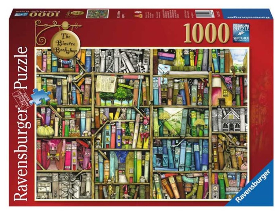 By Category Ravensburger | Colin Thompson The Bizarre Bookshop Puzzle (1000 Pieces, 14+ Yrs)