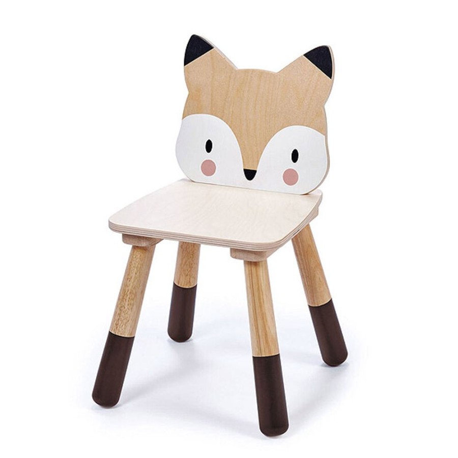 By Category Tender Leaf Toys | Tender Leaf Toys - Forest Wooden Fox Chair (3+ Yrs)