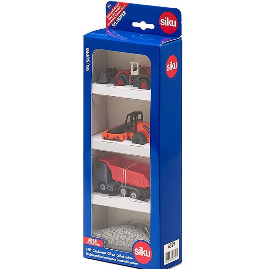 By Category Siku | Siku Diecast Vehicle Gift Set - Road Construction