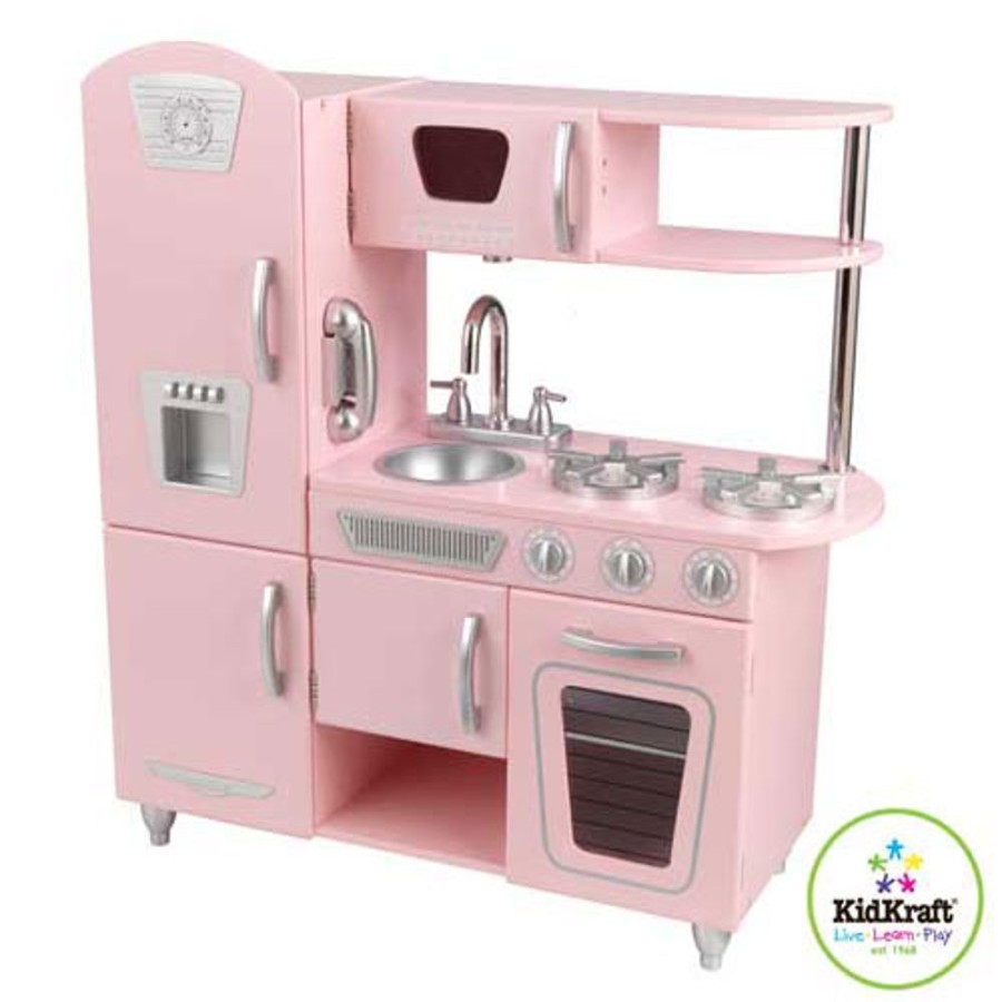 By Category KidKraft | Kidkraft Pink Vintage Kitchen