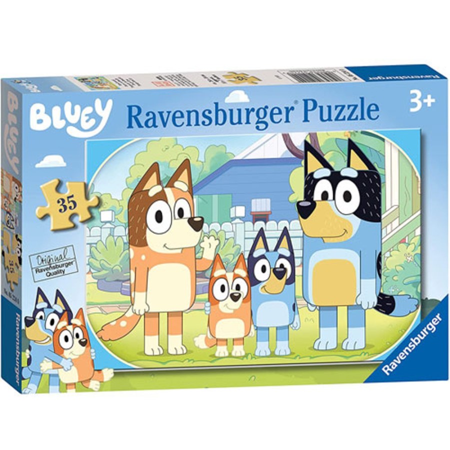 By Category Ravensburger | Ravensburger Bluey Family Time Puzzle (35 Pieces, 3+ Yrs)