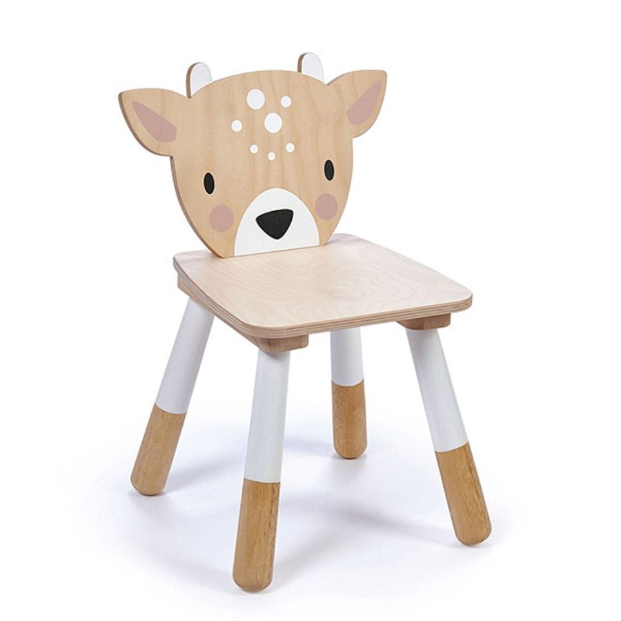 By Category Tender Leaf Toys | Tender Leaf Toys - Forest Wooden Deer Chair (3+ Yrs)