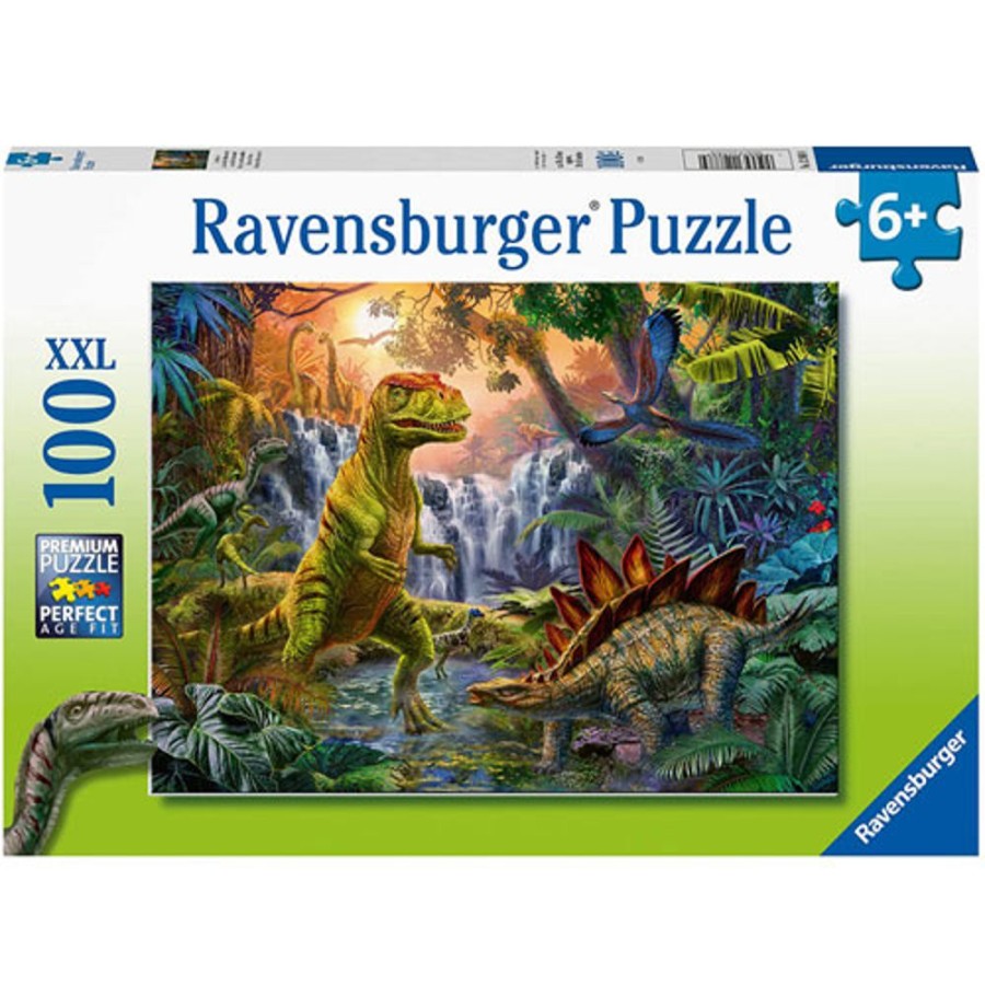 By Category Ravensburger | Ravensburger Dinosaur Oasis Puzzle (Xxl 100 Pieces, 6+ Yrs)