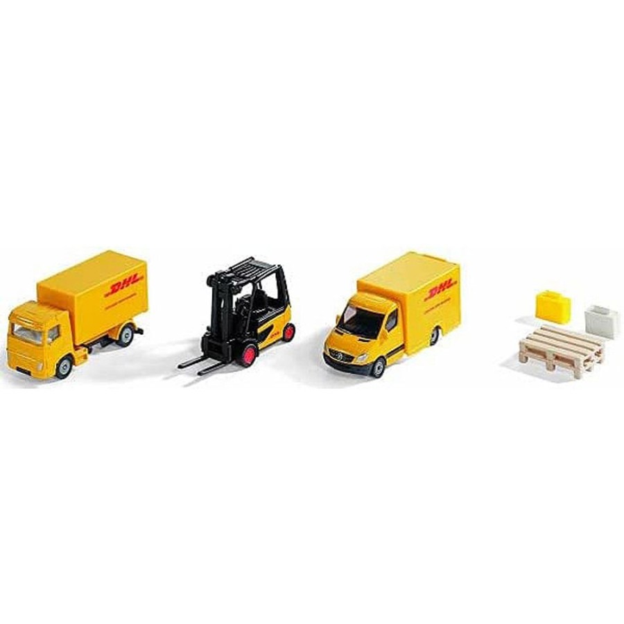 By Category Siku | Siku Diecast Car - Gift Set - Dhl Logistics