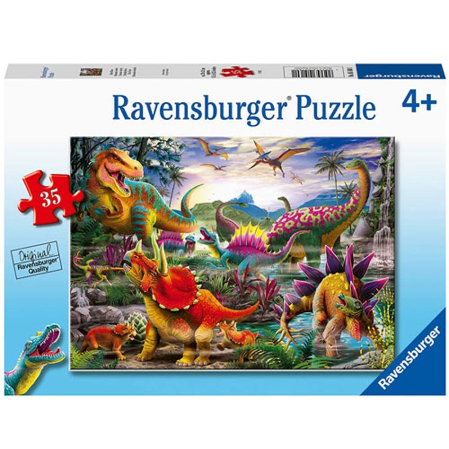 By Category Ravensburger | Ravensburger T-Rex Terror Puzzle (35 Pieces, 4+ Yrs)