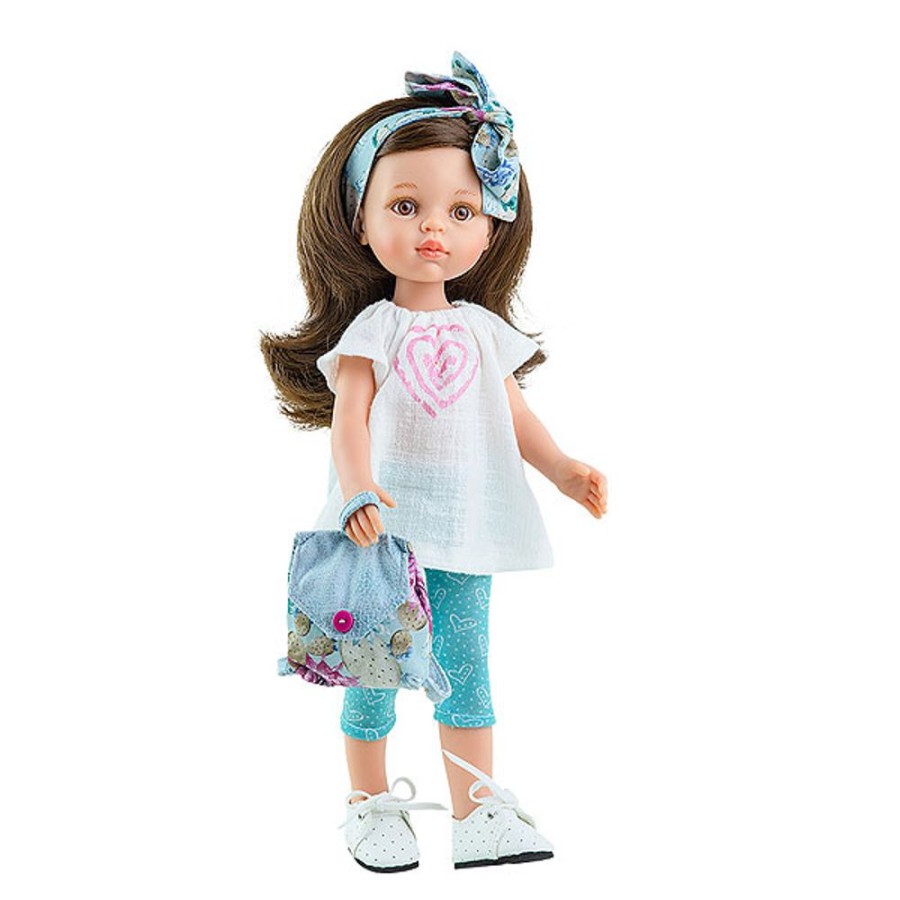 By Category Paola Reina | Paola Reina 32Cm Doll - Carol In Summer Outfit (4422)