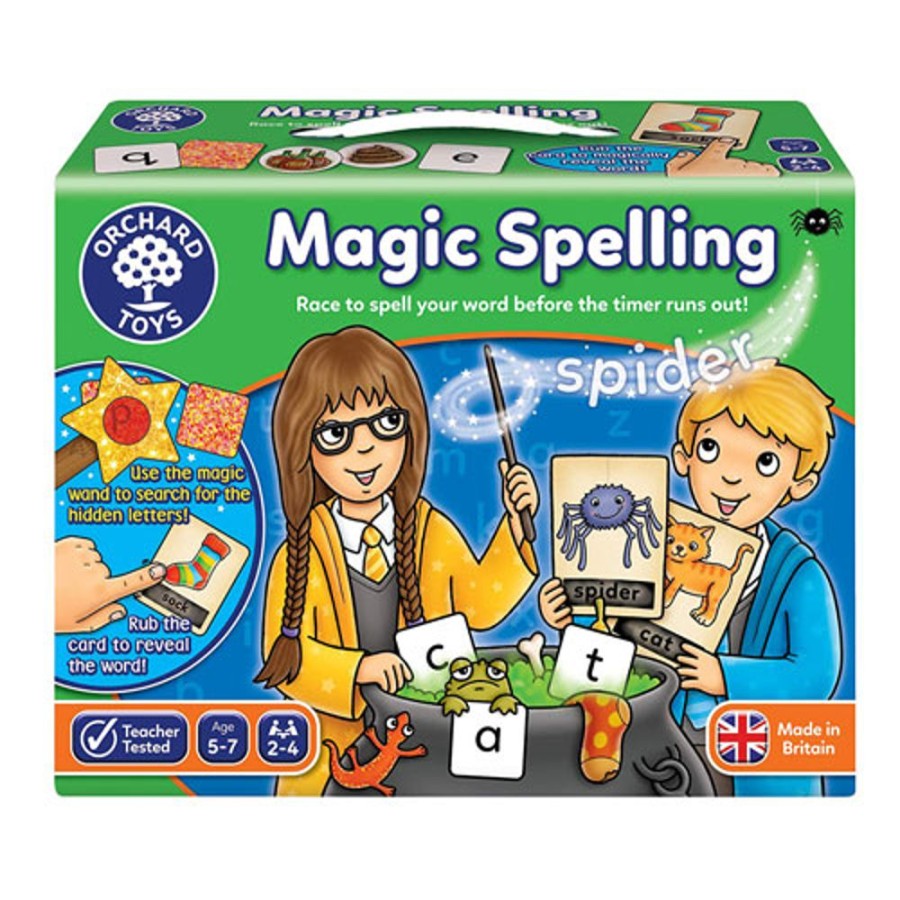 By Category Orchard Toys | Orchard Toys - Magic Spelling (5+ Yrs, 2-4 Players)