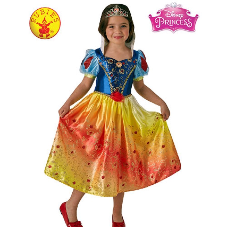 By Category Rubies Deerfield | Disney Snow White Rainbow Deluxe Child Costume Size 3-5 (3 To 5 Years)