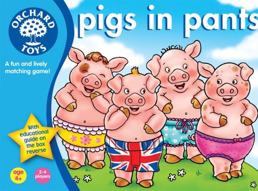 By Category Orchard Toys | Pigs In Pants Matching Game By Orchard Toys (4+ Yrs)