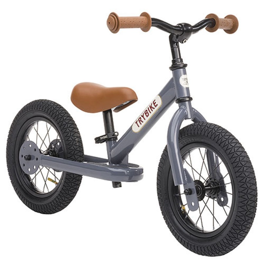 By Category Trybike | Trybike Steel 2-In-1 Tricycle And Balance Bike - Grey