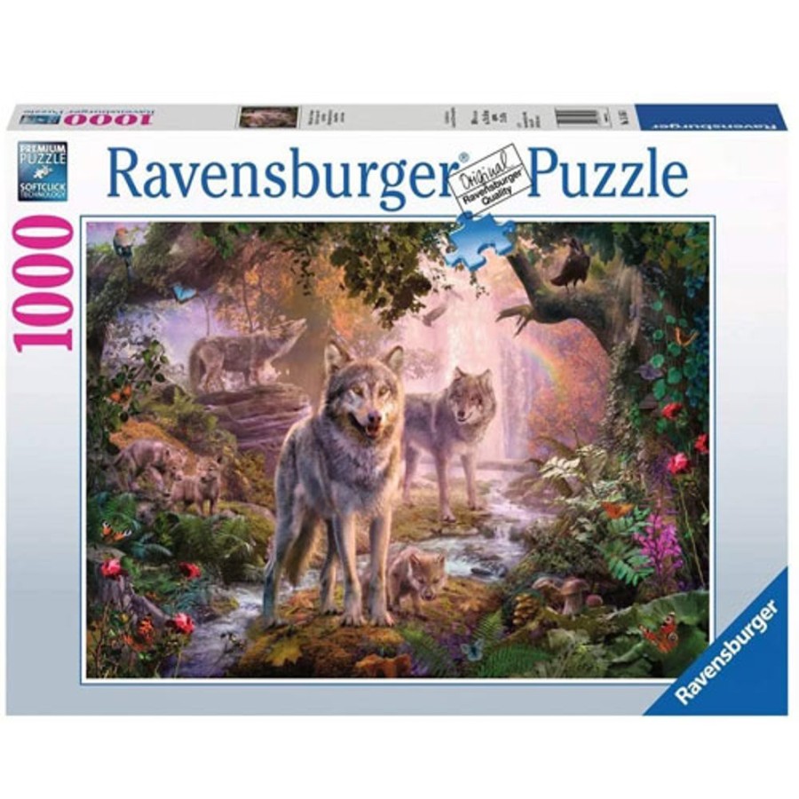 By Category Ravensburger | Ravensburger - Summer Wolves Puzzle (1000 Pieces)