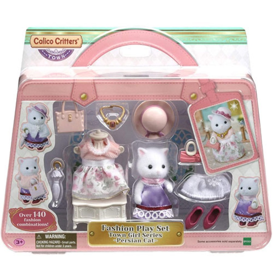 By Category Sylvanian Families | Sylvanian Families - Fashion Play Set - Persian Cat