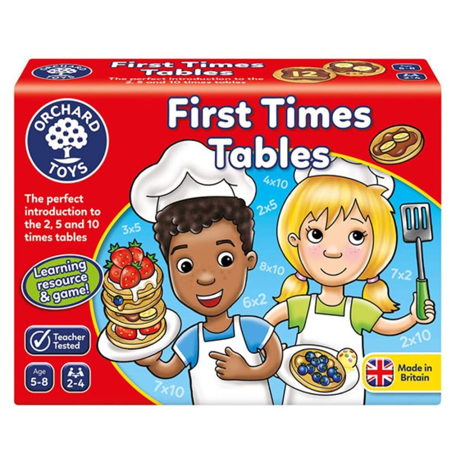 By Category Orchard Toys | Orchard Toys First Times Tables (5-8 Yrs, 2-4 Players)