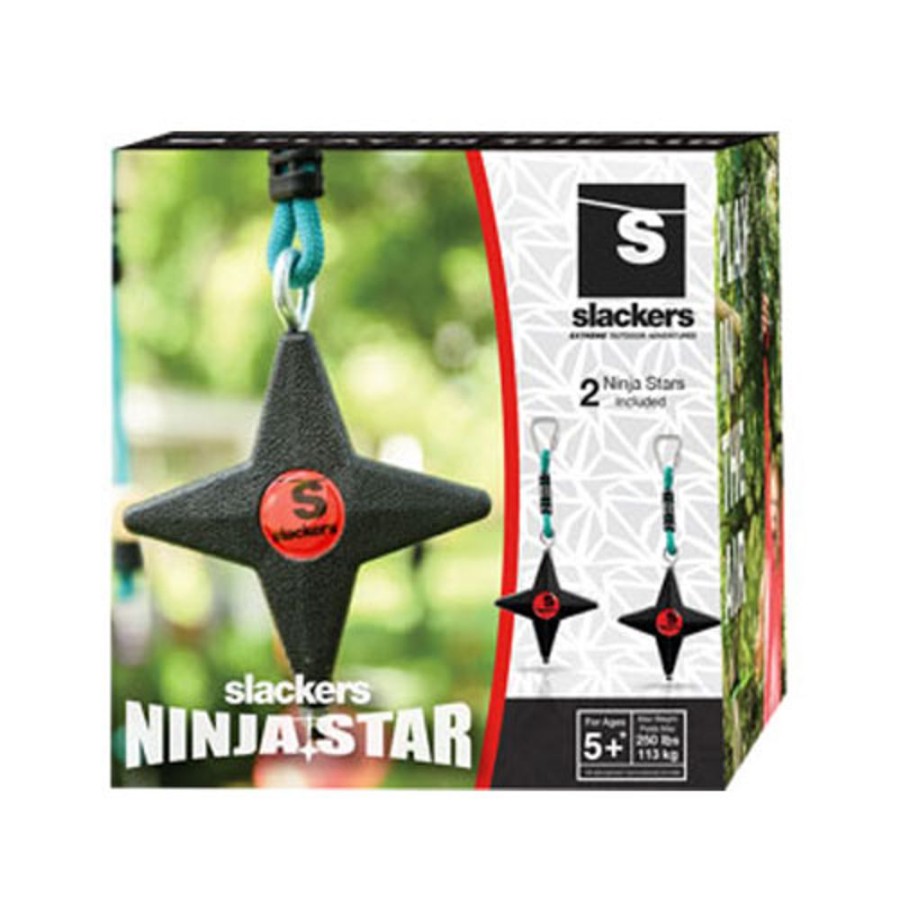 By Category Slackers | Slackers Ninja Stars - Set Of 2 (5+ Yrs)