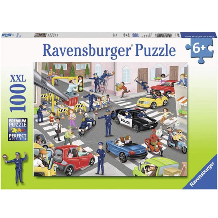 By Category Ravensburger | Ravensburger Police On Patrol Puzzle (Xxl 100 Pieces, 6+ Yrs)