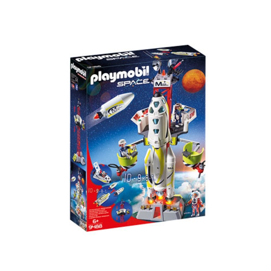 By Category Playmobil | Playmobil Space - Mission Rocket With Launch Site