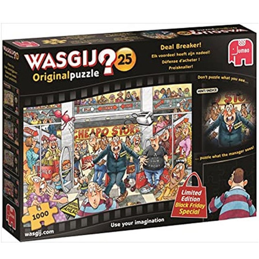 By Category Wasgij | Wasgij? Original 25 - Deal Breaker (1000 Pieces)