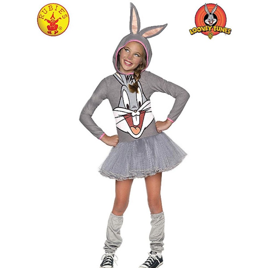 By Category Rubies Deerfield | Bugs Bunny Girls Hooded Child Costume