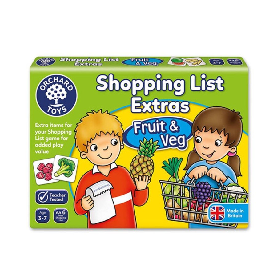 By Category Orchard Toys | Orchard Toys Shopping List Game - Fruit & Vege Booster Pack (3-7 Yrs)