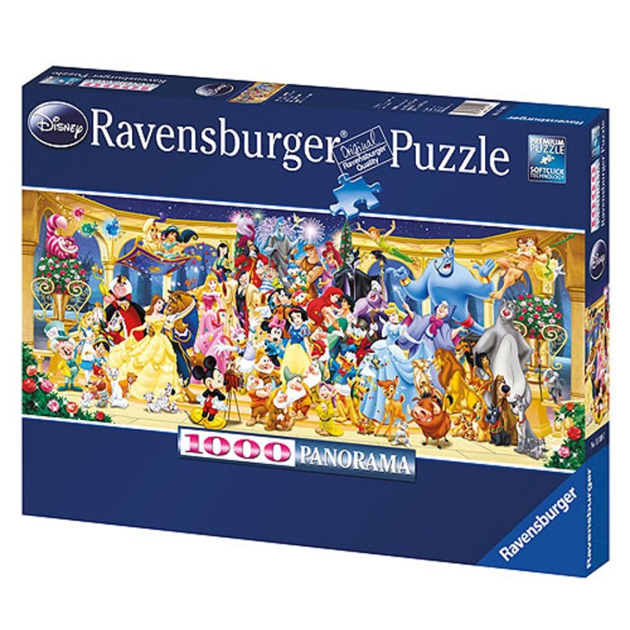 By Category Ravensburger | Ravensburger Disney Characters Panorama Puzzle (1000 Pieces)