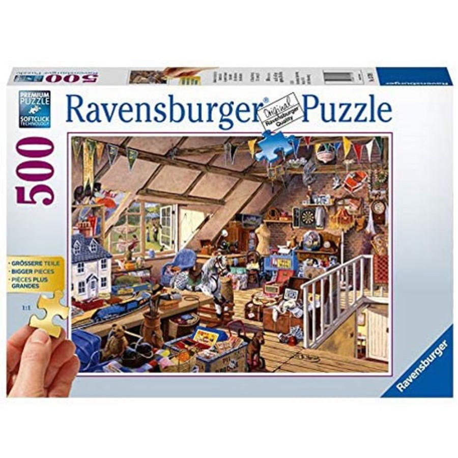 By Category Ravensburger | Ravensburger Grandmas Attic Puzzle (500 Pieces)