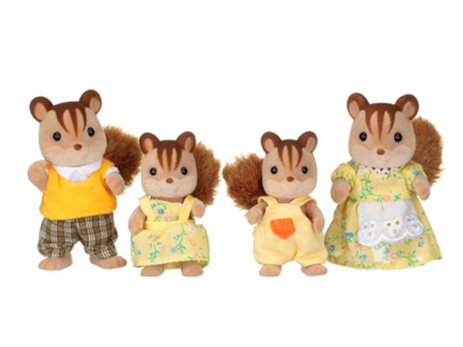 By Category Sylvanian Families | Sylvanian Families - Walnut Squirrel Family