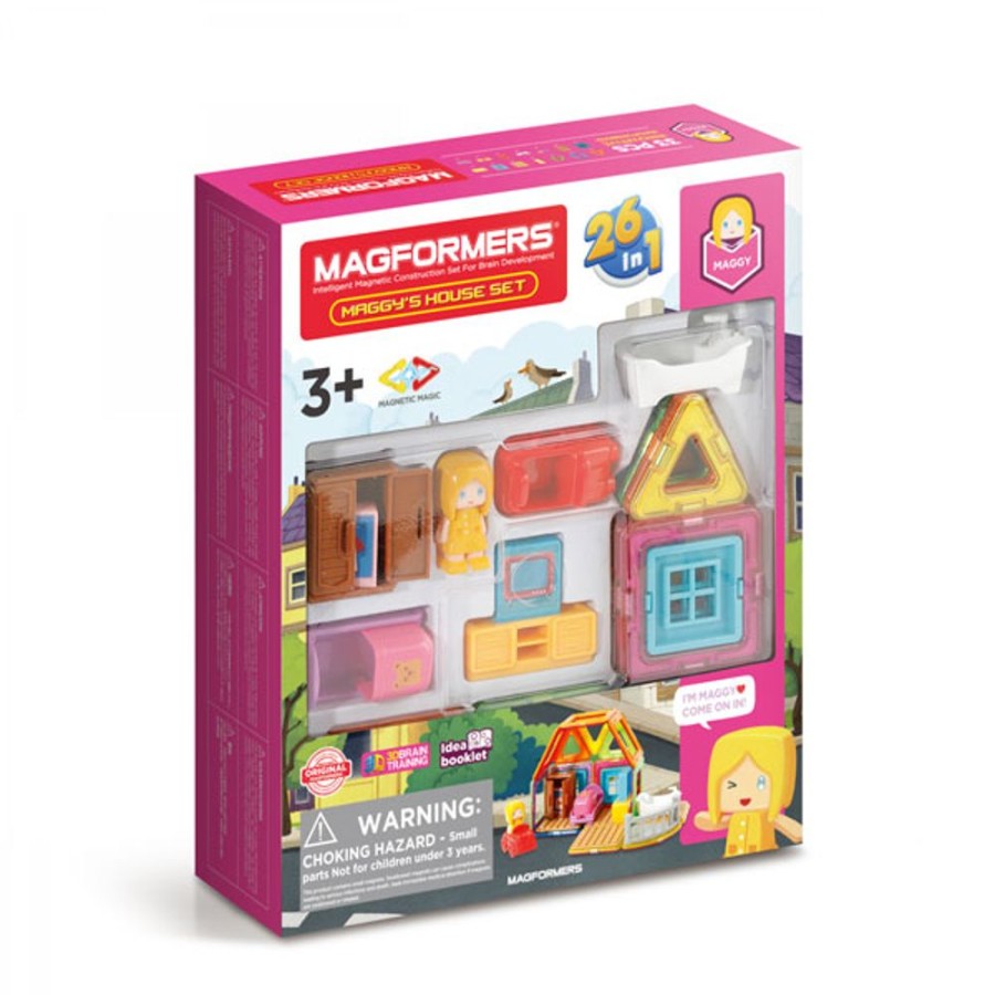 By Category Magformers | Magformers House Series - Maggy'S House Set (3+ Yrs)