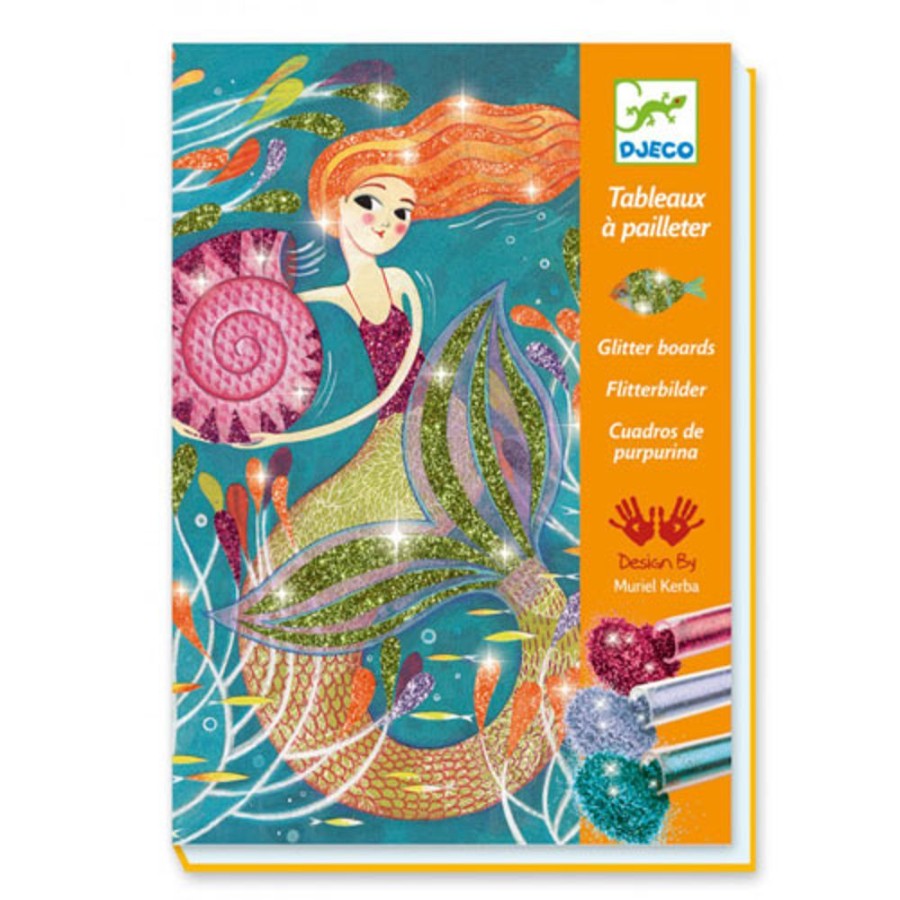 By Category Djeco | Glitter Mermaid Art Kit By Djeco (7+ Yrs)