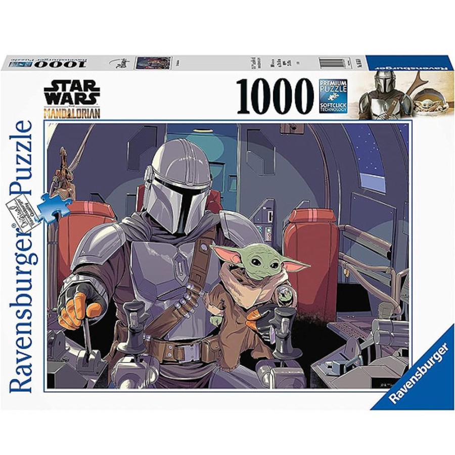 By Category Ravensburger | Ravensburger Star Wars The Mandalorian Puzzle (1000 Pieces)