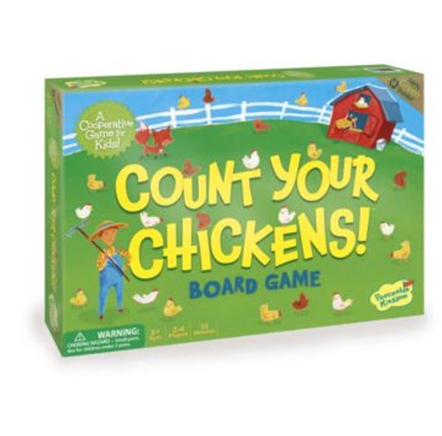 By Category Peacable Kingdom | Count Your Chickens! Cooperative Board Game (3+ Yrs, 2-4 Players)