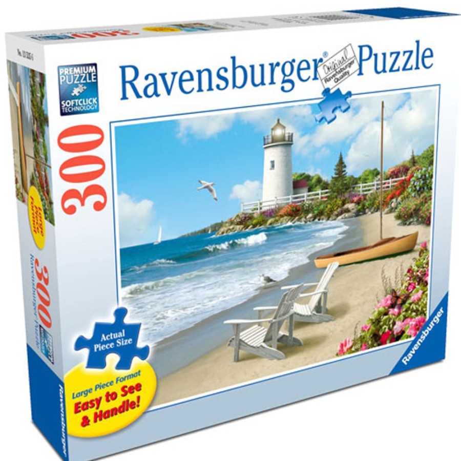 By Category Ravensburger | Ravensburger Large Format Puzzles - Sunlit Shores (300 Pieces)