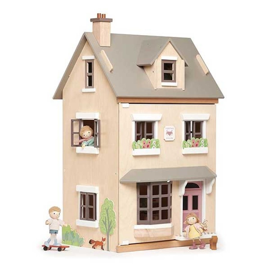 By Category Tender Leaf Toys | Tender Leaf Toys - Foxtail Villa Dollhouse With Furniture(3+ Yrs)