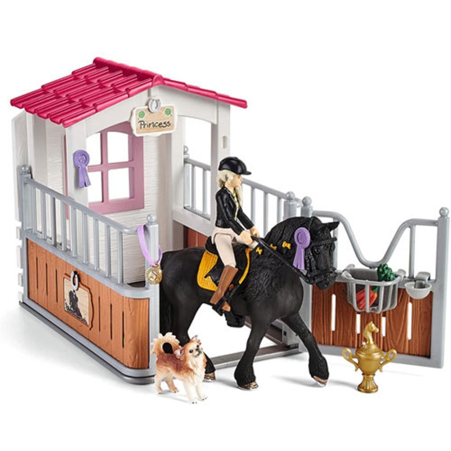 By Category Schleich | Schleich Horse Stall With Lusitano Mare