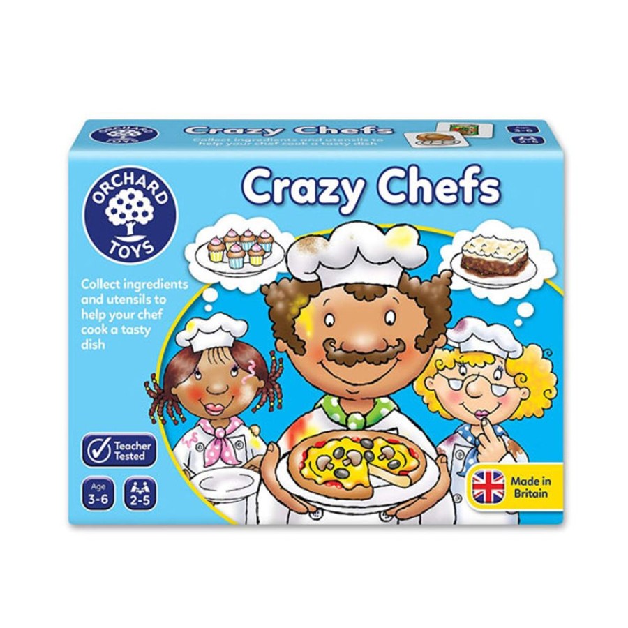 By Category Orchard Toys | Crazy Chefs Collect & Match Game By Orchard Toys (3-7 Yrs, 2-5 Players)