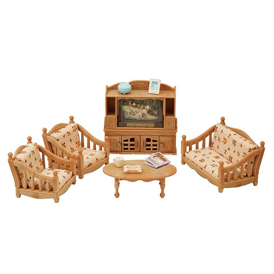 By Category Sylvanian Families | Sylvanian Families Furniture Sets - Comfy Living Room Set