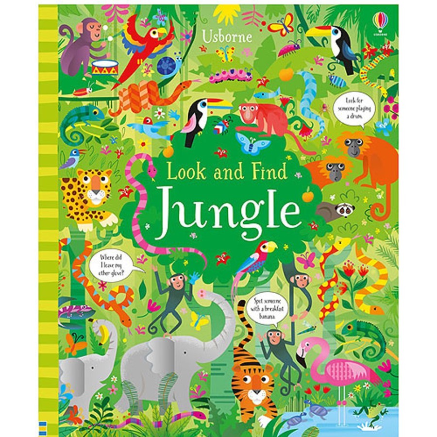 By Category Usborne | Usborne Look And Find - Jungle (5+ Yrs, Hardcover)