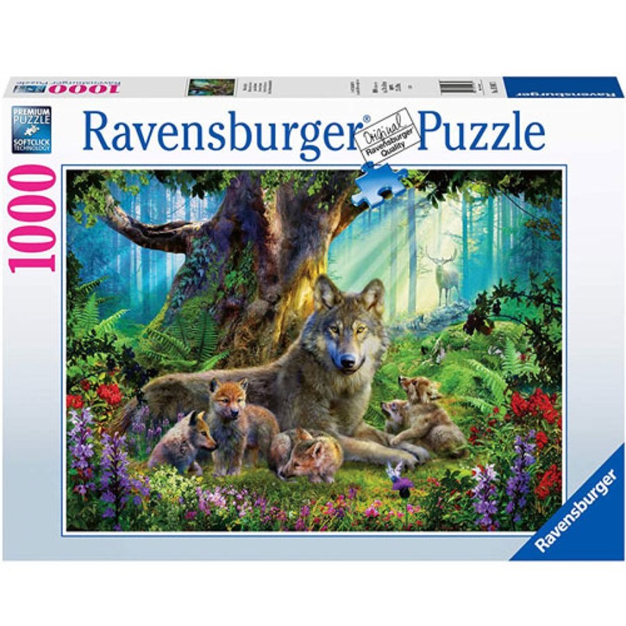 By Category Ravensburger | Ravensburger - Wolves In The Forest Puzzle (1000 Pieces)