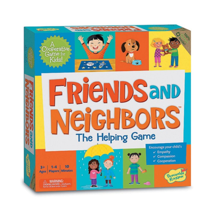 By Category Peacable Kingdom | Friends And Neighbours Match Game - Cooperative Board Game (3+ Yrs, 1-4 Players)