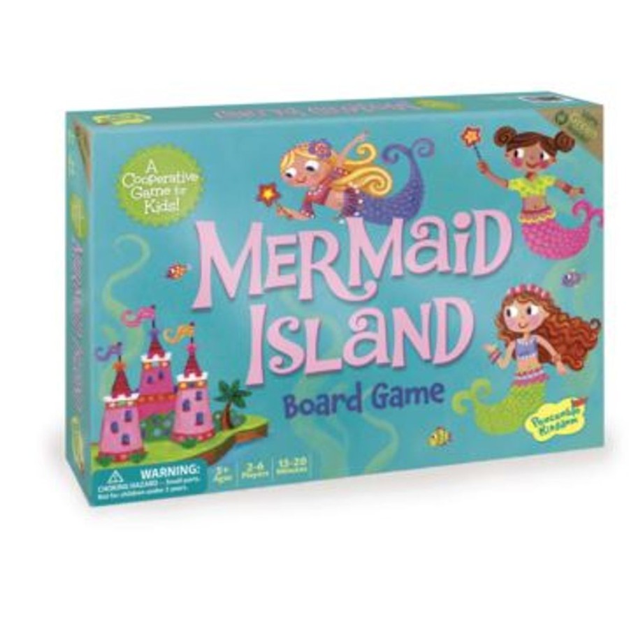 By Category Peacable Kingdom | Mermaid Island Cooperative Board Game (5+ Yrs, 2-6 Players)