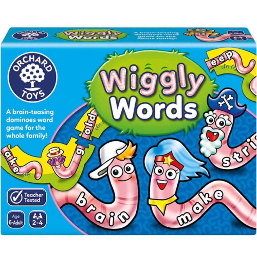 By Category Orchard Toys | Orchard Toys Wiggly Words Game (6+ Yrs, 2-4 Players)