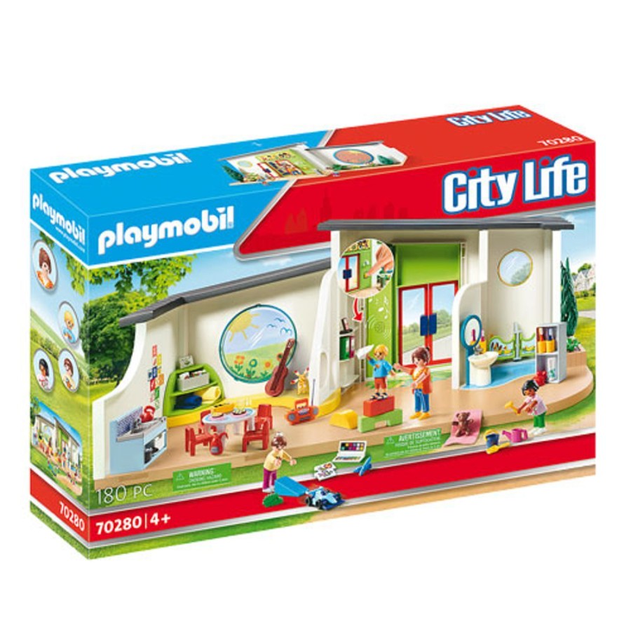 By Category Playmobil | Playmobil City Life - Rainbow Daycare (4+ Yrs)