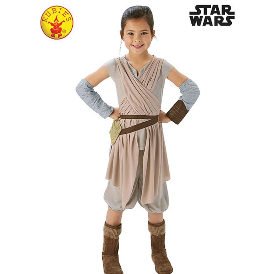 By Category Rubies Deerfield | Star Wars Rey Deluxe Costume (Size 6-8)