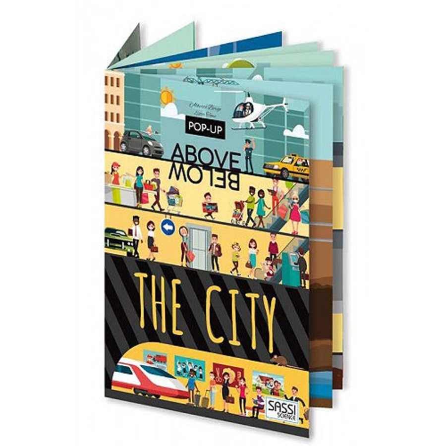 By Category Sassi Junior | Sassi Junior - Above & Below City Book (6+ Yrs)