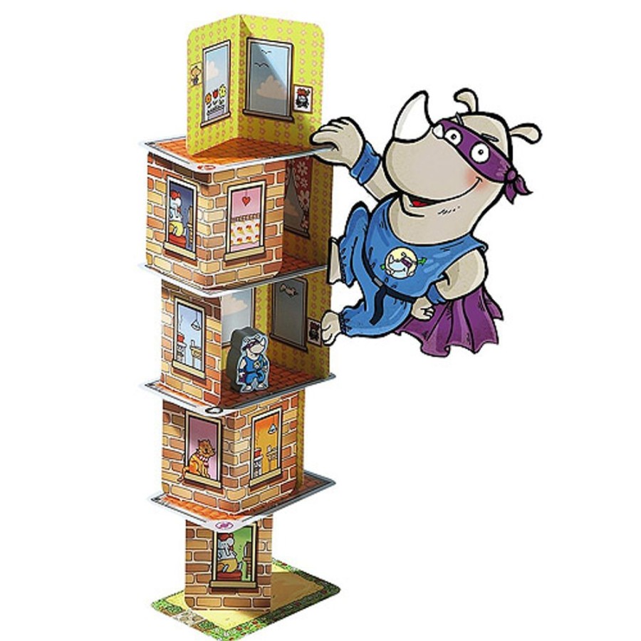 By Category HABA | Haba Rhino Hero (5+ Yrs, 2-5 Players)