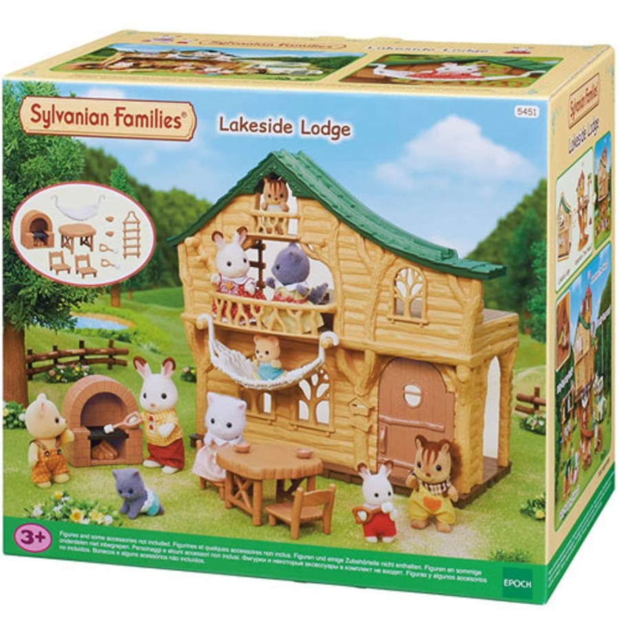 By Category Sylvanian Families | Sylvanian Families - Lakeside Lodge (3+ Yrs)