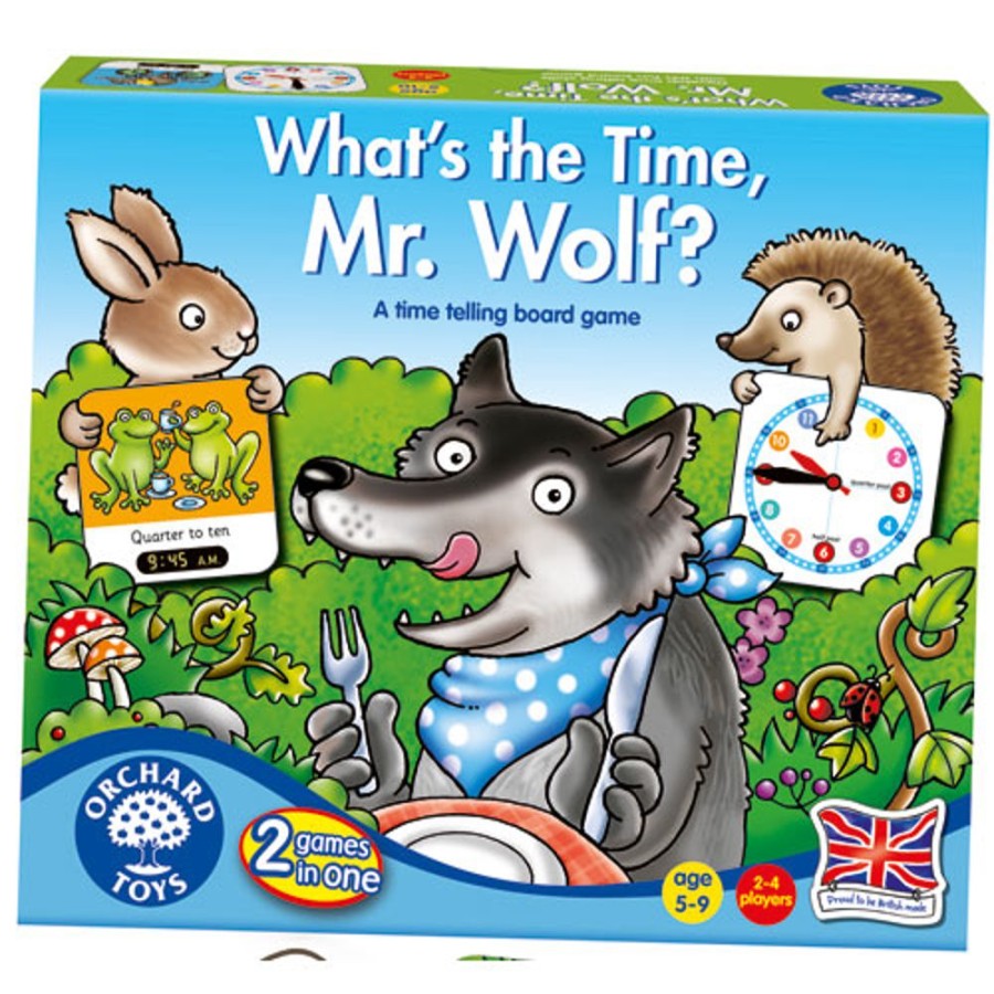 By Category Orchard Toys | Orchard Toys - What Is The Time Mr Wolf (5-9 Yrs, 2-4 Players)